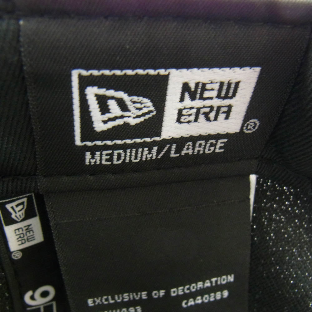 F.C.R.B. エフシーアールビー 23AW FCRB-232092 × NEW ERA 9FIFTY SNAP BACK CAP ニューエラ スナップバック ロゴ キャップ 帽子 ブラック系【中古】