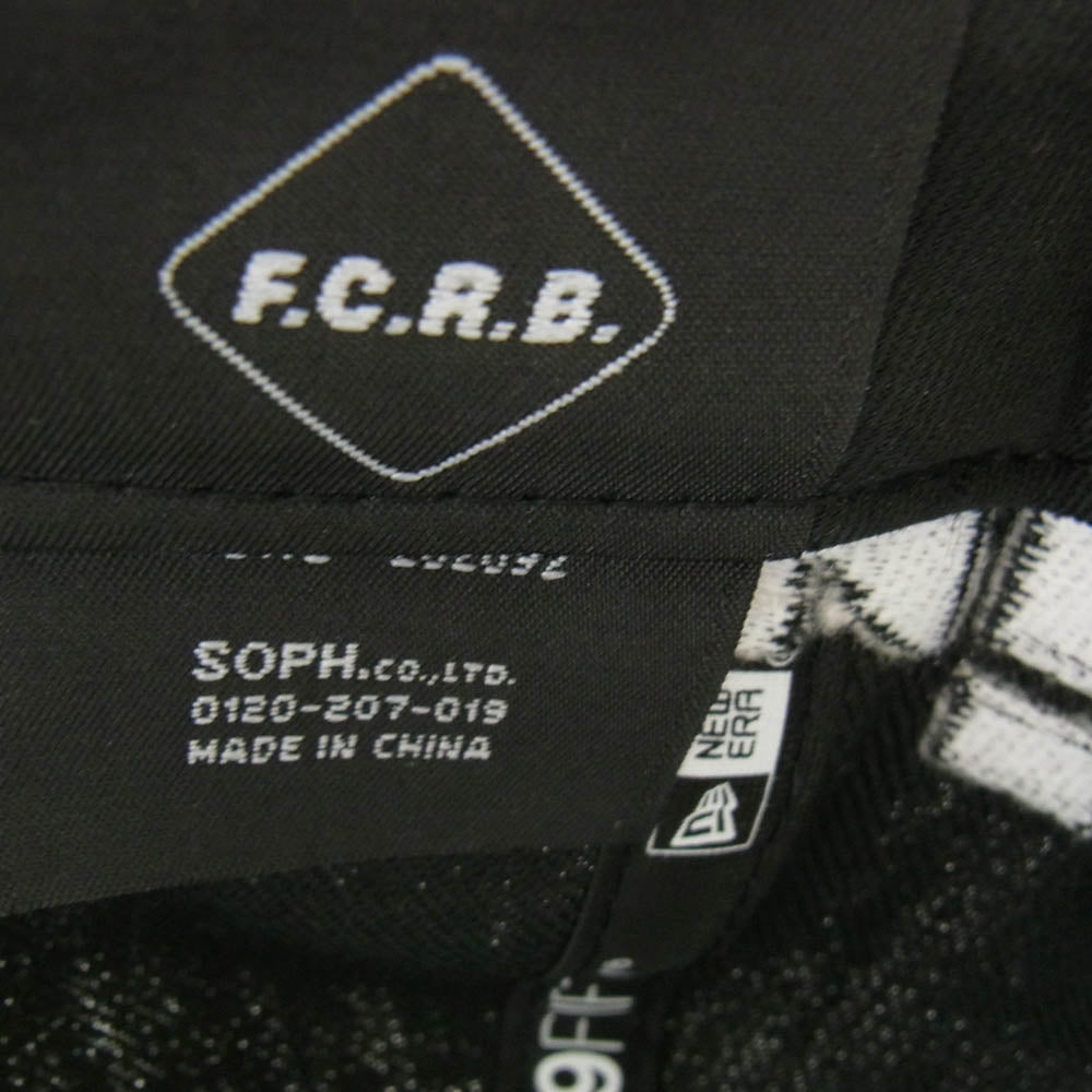 F.C.R.B. エフシーアールビー 23AW FCRB-232092 × NEW ERA 9FIFTY SNAP BACK CAP ニューエラ スナップバック ロゴ キャップ 帽子 ブラック系【中古】