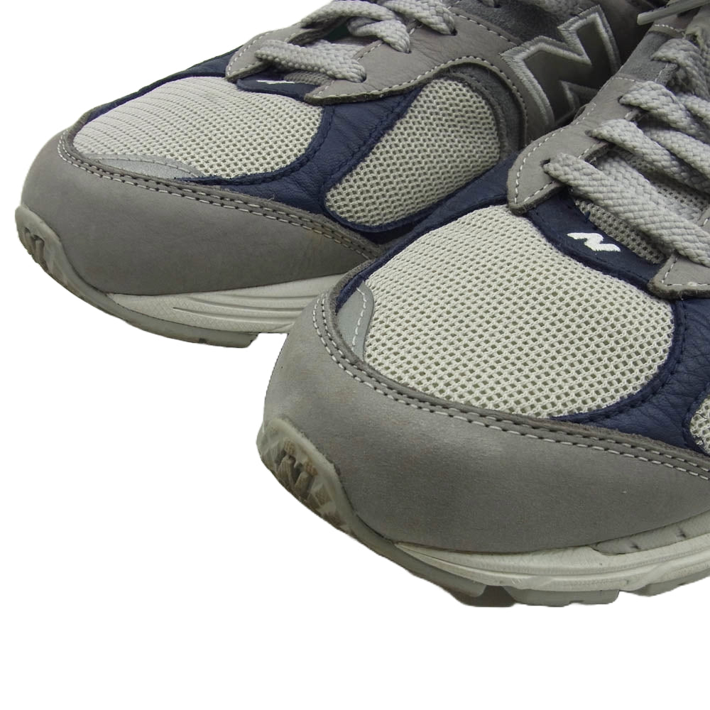 NEW BALANCE ニューバランス M2002RTH × thisisneverthat 2002R ディスイズネバーザット ローカット スニーカー グレー系 28cm【中古】