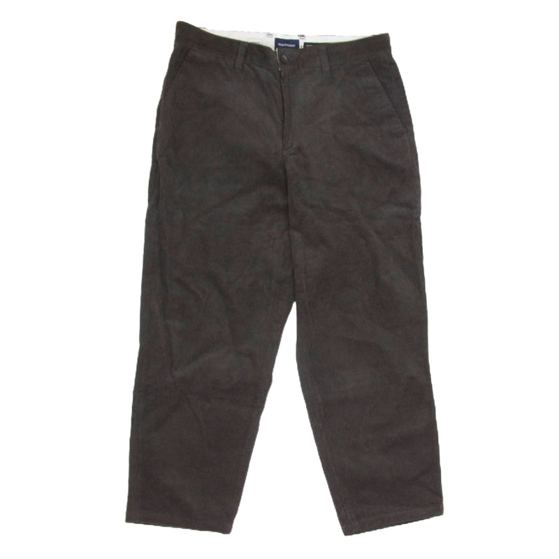 DESCENDANT ディセンダント 23AW 232TQDS-PTM03 DC-6 GDT CORDUROY TROUSERS コーデュロイ トラウザーズ パンツ チャコール系 3【新古品】【未使用】【中古】