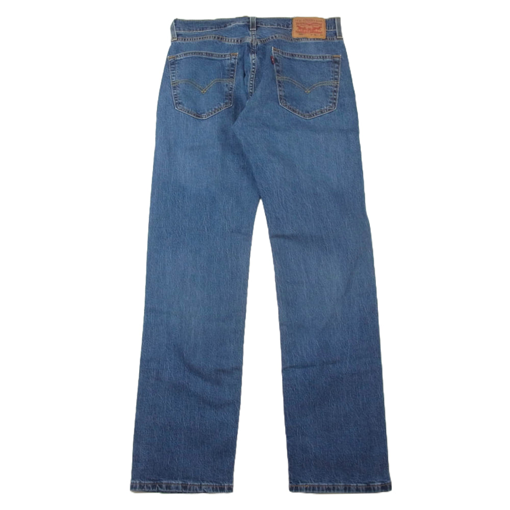 Levi's リーバイス 505TM レギュラー テーパード デニム パンツ インディゴブルー系 W30L32【中古】
