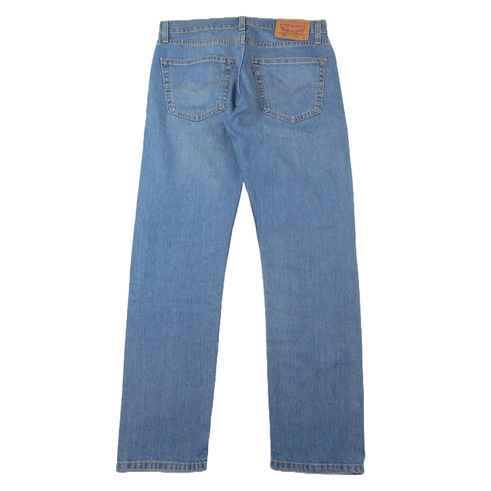 Levi's リーバイス 502TM レギュラー テーパード デニム パンツ インディゴブルー系 W30L32【中古】