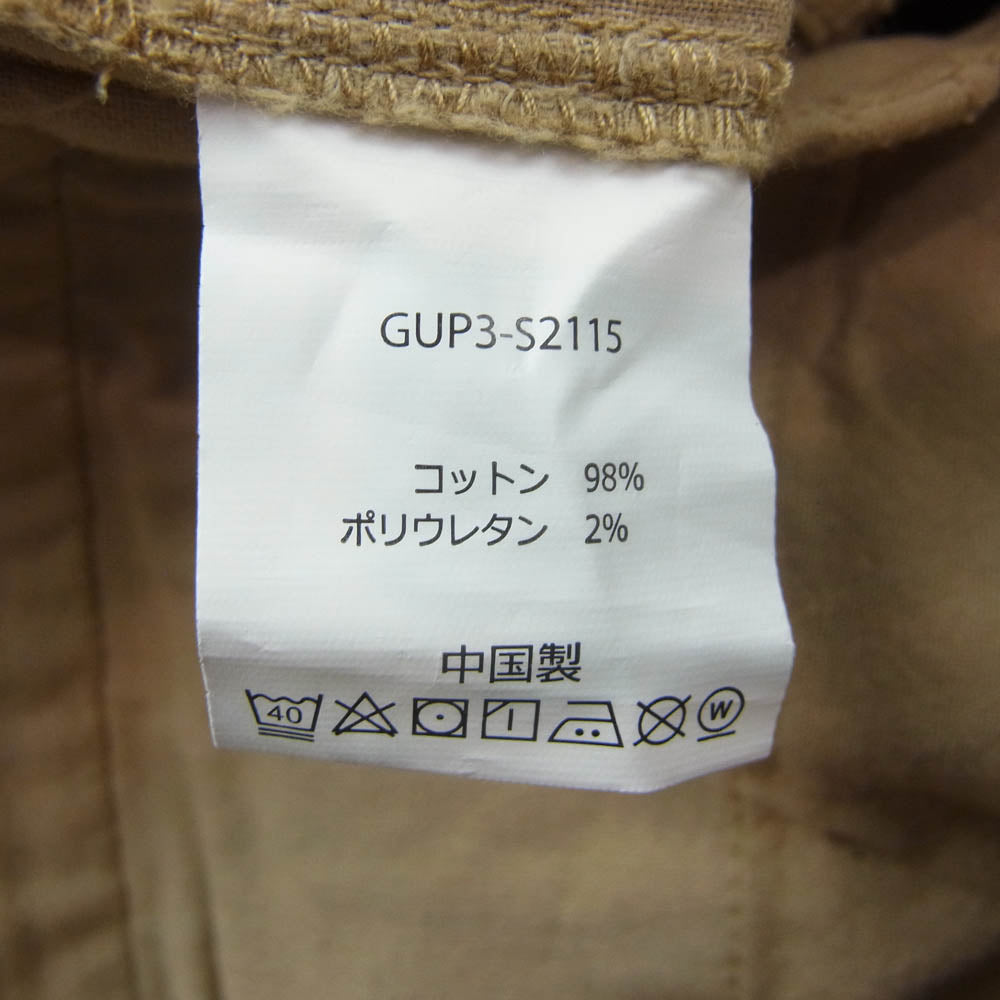 Gramicci グラミチ PRUKSM0301 × UNFILO アンフィーロ テーパード パンツ ベージュ系 M【中古】