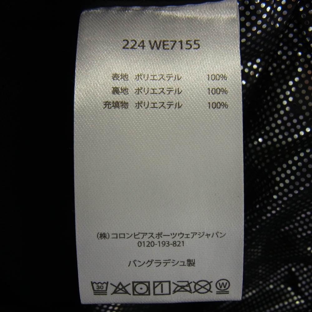 Columbia コロンビア WE7155 パウダーライト II 中綿 ジャケット ブラック系 L【中古】