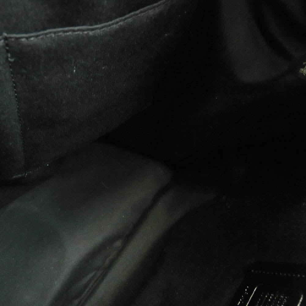 COACH コーチ 89897 ホースアンドキャリッジ レザー リュック バックパック ブラック系【中古】