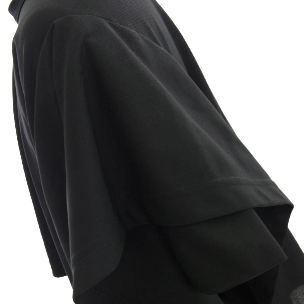 COMME des GARCONS コムデギャルソン 24SS GL-T016 本ライン 24SS GL-T016 クロップド ワイド ブラウス ブラック系 S【中古】