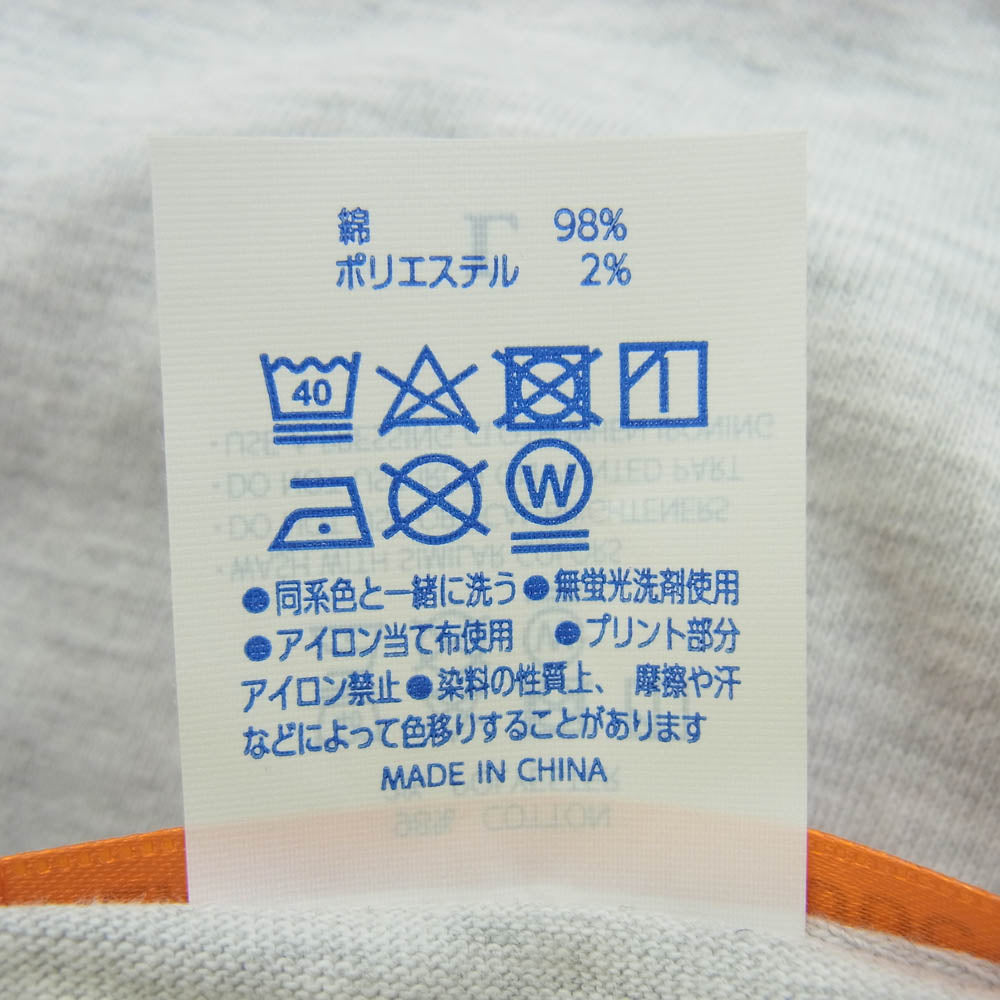 ガヴィル カレッジロゴ 半袖 Tシャツ グレー グレー系 L【中古】