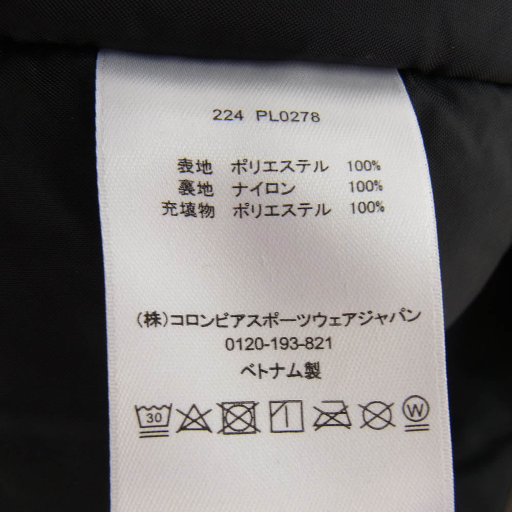 Columbia コロンビア PL0278 TREE SWALLOW INSULATED VEST トゥリース ワロー インシュレー テッドベスト ブラウン系 L【中古】