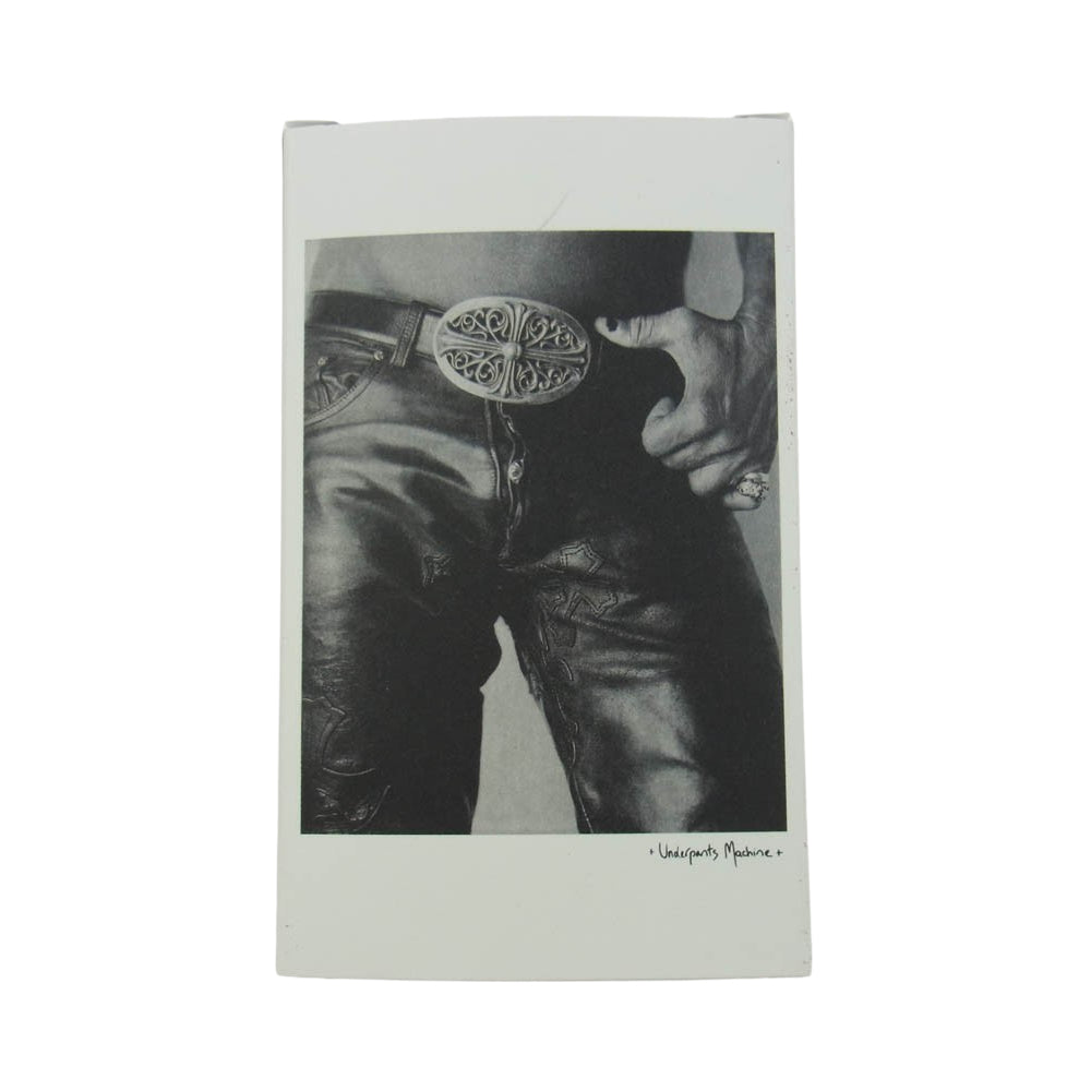CHROME HEARTS クロムハーツ（原本無） SHORT BOXER ショートボクサーパンツ ロゴプリント 下着 ブラック系 L【新古品】【未使用】【中古】