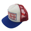 CHROME HEARTS クロムハーツ（原本無） TRUCKER CAP CHパッチ クロスボール付 トラッカー キャップ メッシュ キャップ トリコロール ブルー系 レッド系【極上美品】【中古】