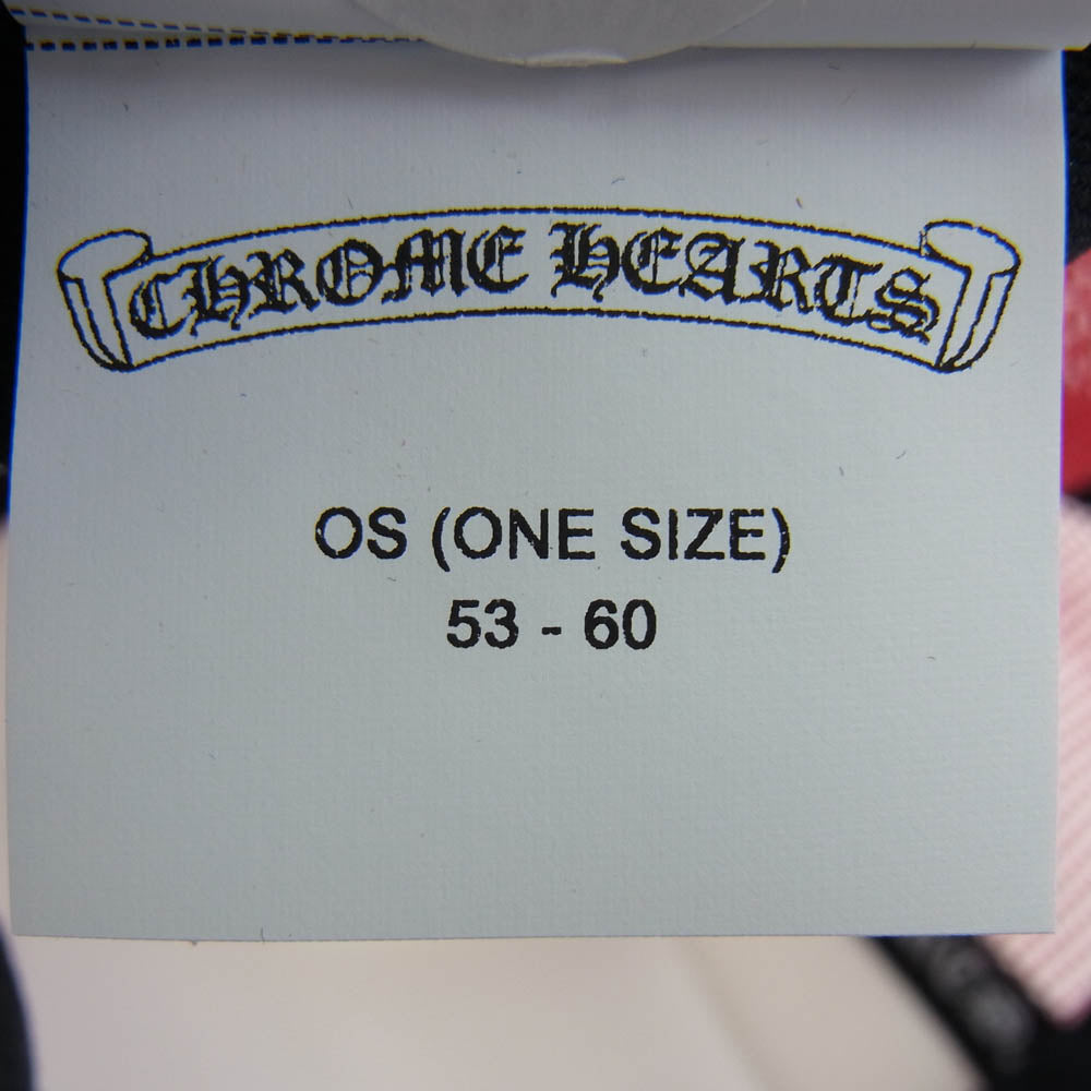 CHROME HEARTS クロムハーツ（原本無） TRUCKER CAP CHパッチ クロスボール付 トラッカー キャップ メッシュ キャップ トリコロール ブルー系 レッド系【極上美品】【中古】