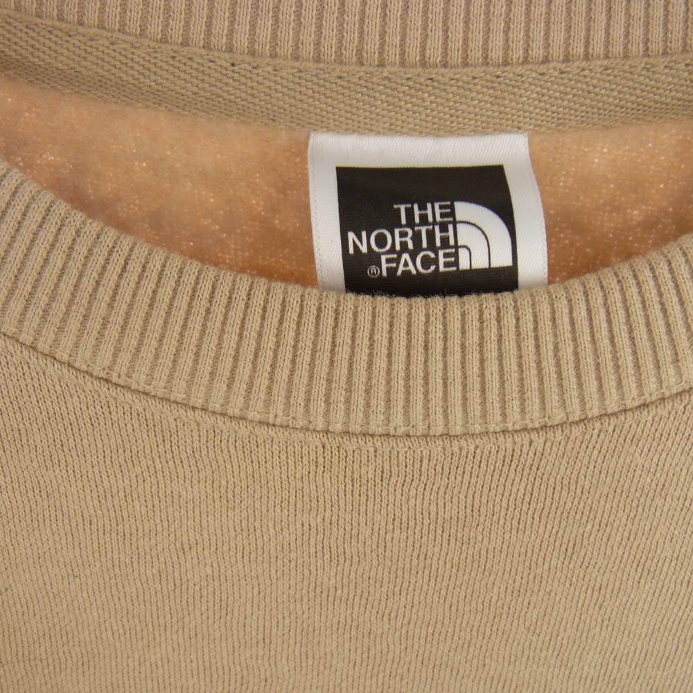 Supreme シュプリーム 24SS × The North Face ノースフェイス Crewneck Khaki クルーネック カーキ スウェット カーキ系 S【美品】【中古】