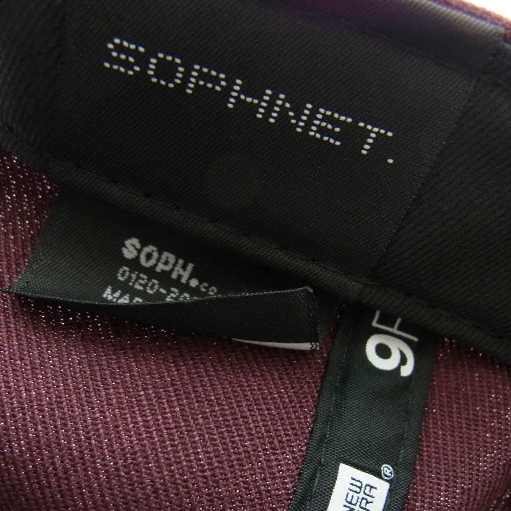 SOPH ソフ SOPH-250080 NEW ERA 9FIFTY LP CAP BURGUNDY ニューエラ キャップ バーガンディ エンジ系【極上美品】【中古】