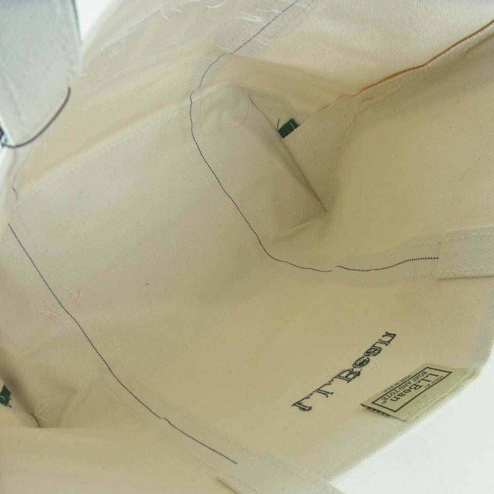 SOPH ソフ SOPH-240099 LL BEAN Boat and Tote Open-Top MIDIUM GREEN エルエルビーン トート バッグ ミディアム オフホワイト系 グリーン系 FREE【極上美品】【中古】
