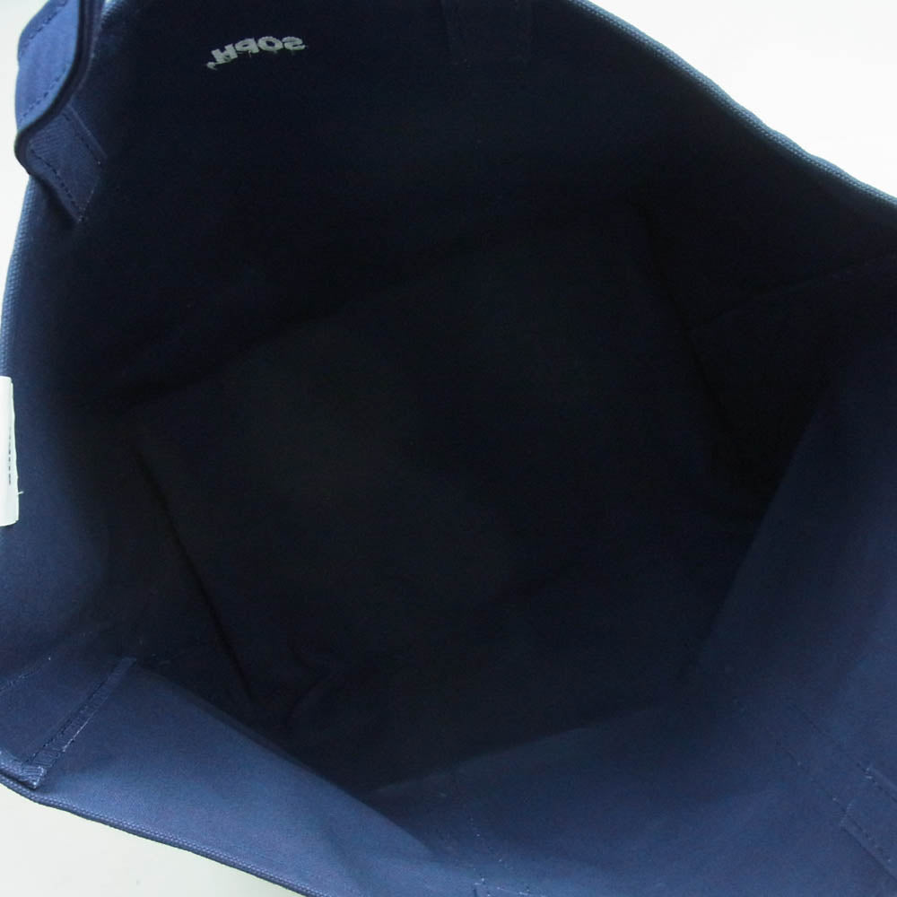 SOPH ソフ SOPH-242108 LL BEAN Solid Boat and Tote LARGE エルエルビーン ロゴ刺繍 トート バッグ ラージ ネイビー系【美品】【中古】