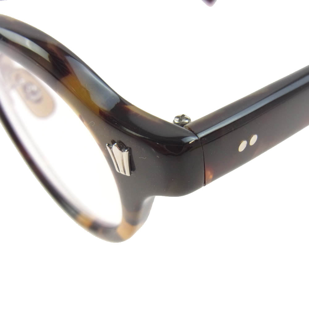 uniform experiment ユニフォームエクスペリメント UE-250080 泰八郎謹製 GLASSES BROWN メガネ 眼鏡 ブラウン系【極上美品】【中古】