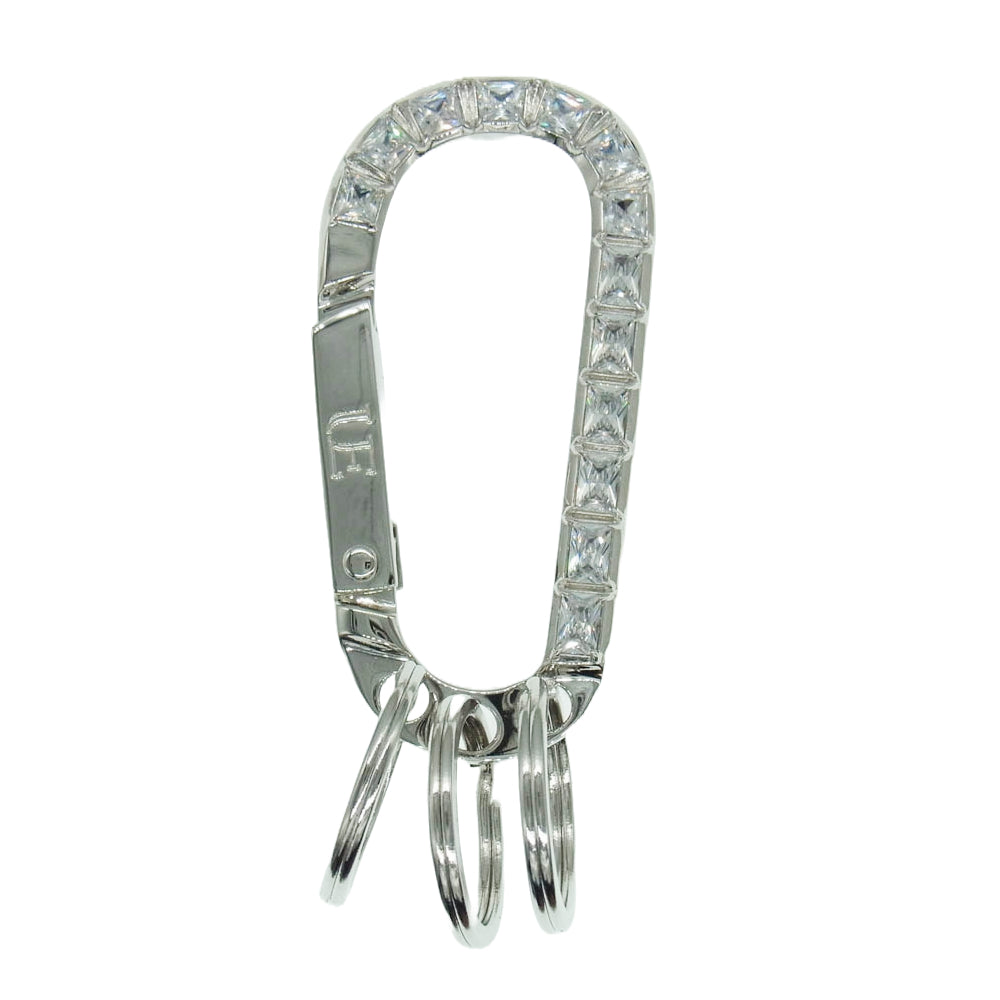uniform experiment ユニフォームエクスペリメント 25SS UE-250078 ZIRCONIA CARABINER CLEAR ジルコニア カラビナ クリア シルバー系【極上美品】【中古】