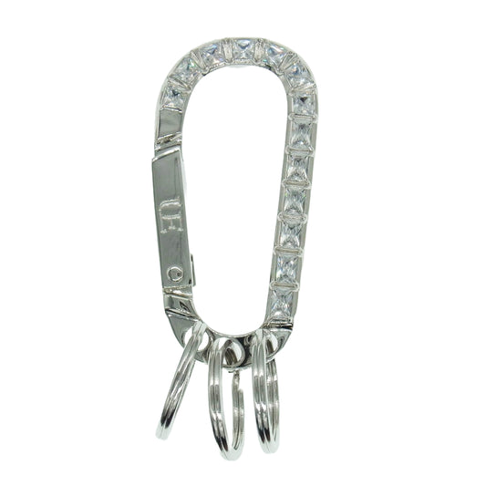 uniform experiment ユニフォームエクスペリメント 25SS UE-250078 ZIRCONIA CARABINER CLEAR ジルコニア カラビナ クリア シルバー系【極上美品】【中古】