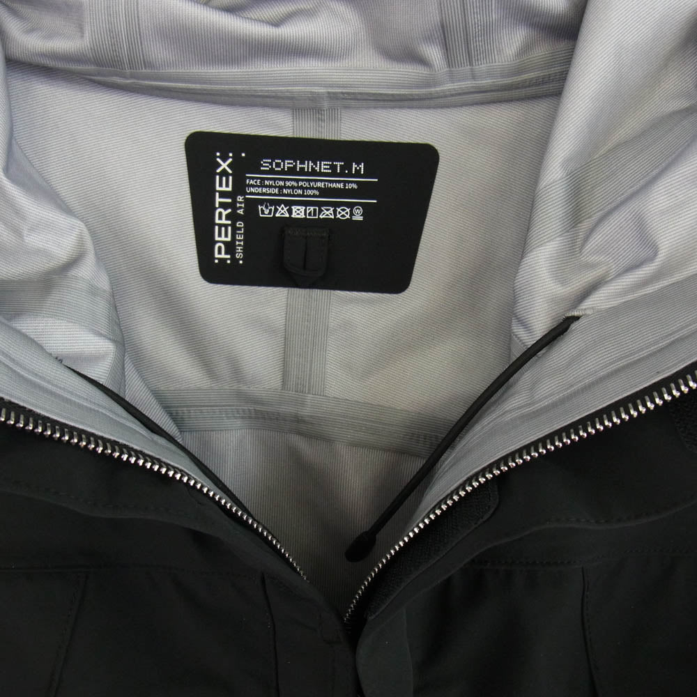 SOPH ソフ SOPH-250036 PERTEX 3LAYER MOUNTAIN JACKET マウンテン ジャケット ブラック系 M【新古品】【未使用】【中古】