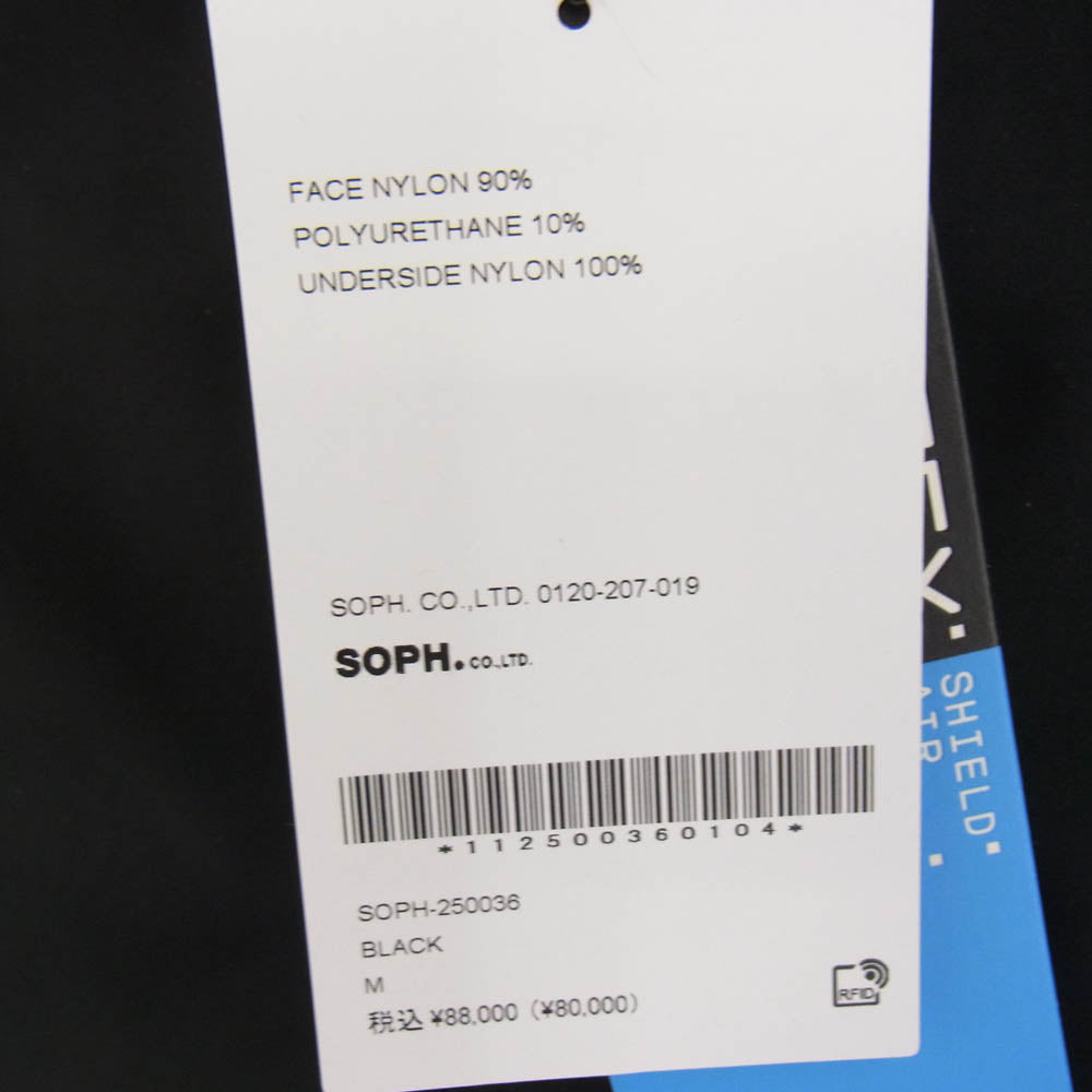 SOPH ソフ SOPH-250036 PERTEX 3LAYER MOUNTAIN JACKET マウンテン ジャケット ブラック系 M【新古品】【未使用】【中古】