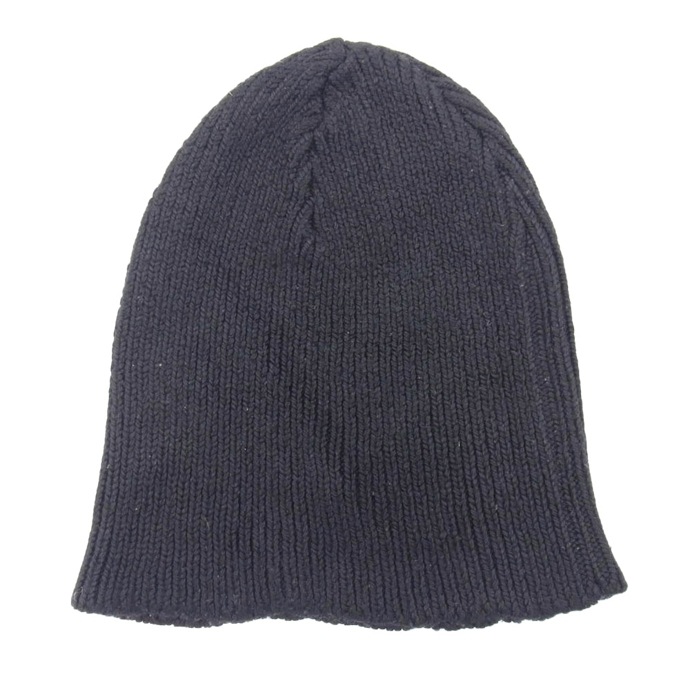 UNDERCOVER アンダーカバー UNDERCOVERISM FOR REBELS ビーニー ニットキャップ ブラック系【中古】