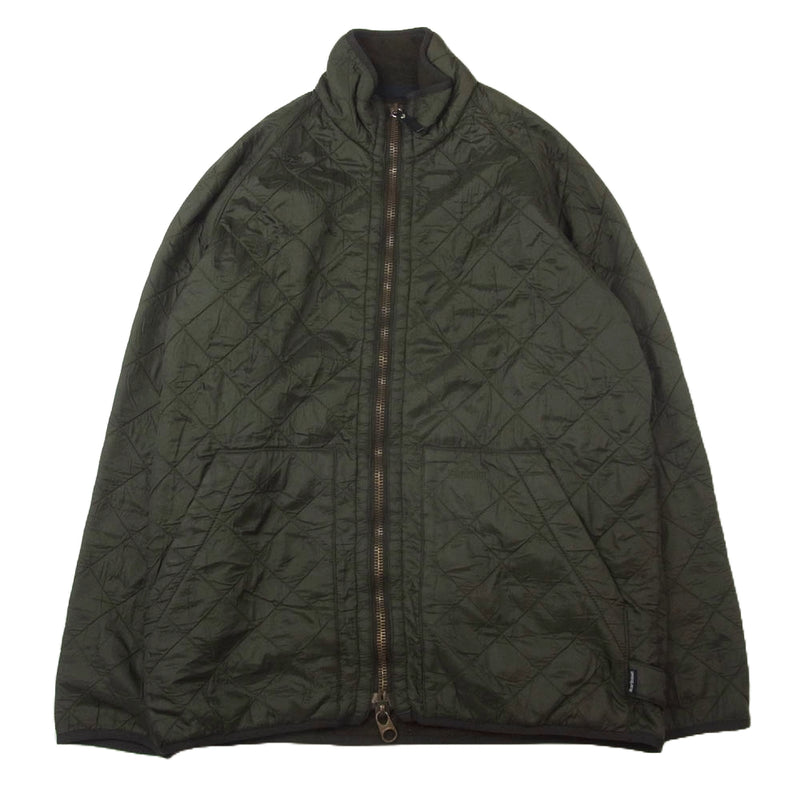 Barbour バブアー POLAR QUILTS ポーラーキルト キルティング ジャケット パファー ジャケット カーキ系 S【中古】