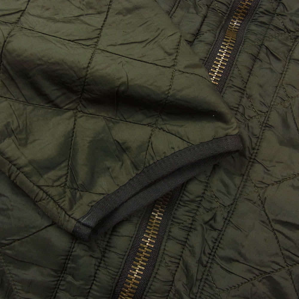 Barbour バブアー POLAR QUILTS ポーラーキルト キルティング ジャケット パファー ジャケット カーキ系 S【中古】