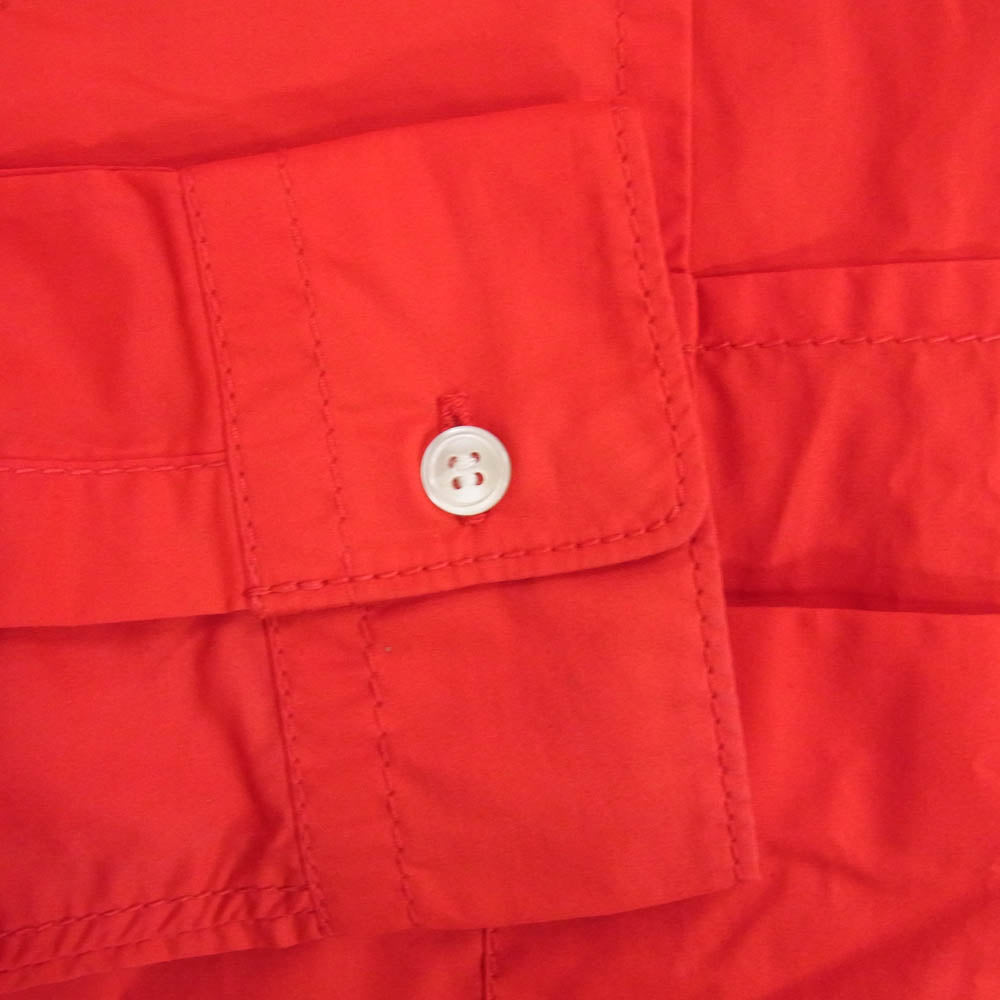COMME des GARCONS HOMME コムデギャルソンオム AD2006 HR-B010 クレイジーパターン 長袖 シャツ レッド系 S【中古】