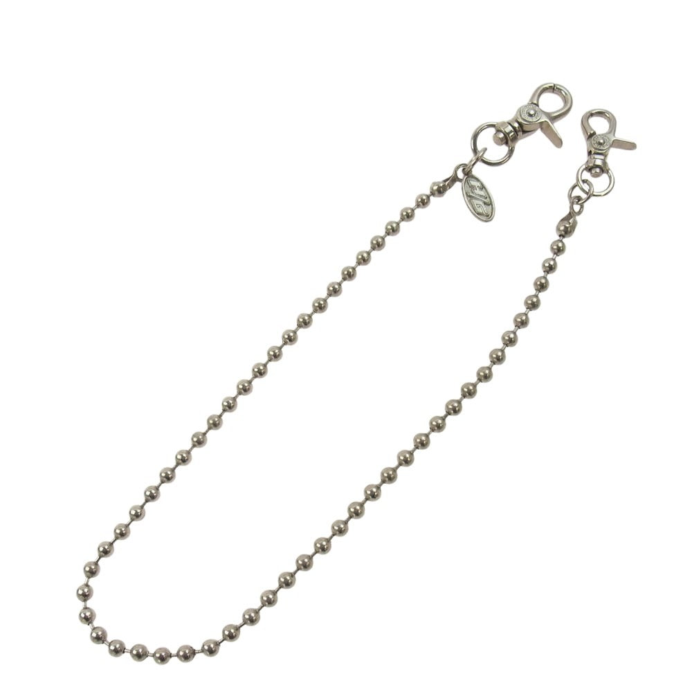 HYSTERIC GLAMOUR ヒステリックグラマー ウォレット ボール チェーン シルバー系【中古】