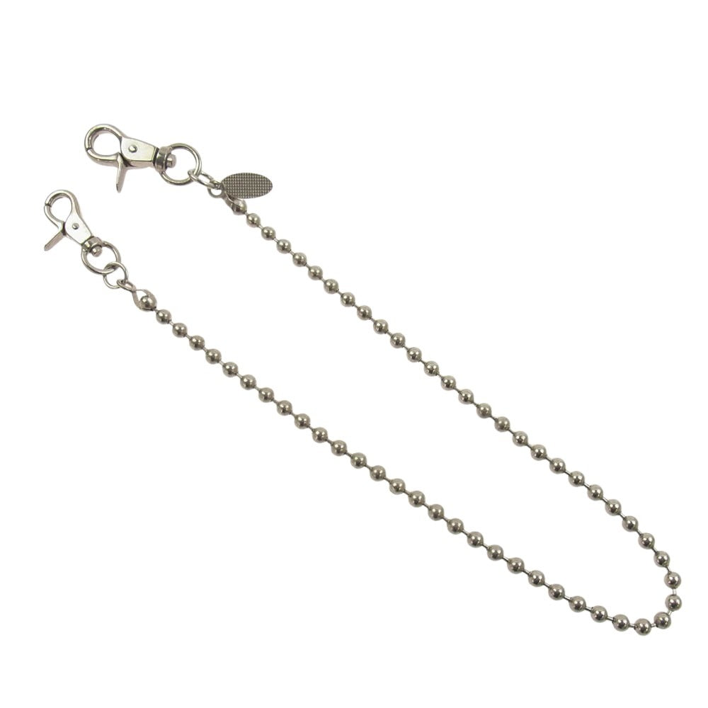 HYSTERIC GLAMOUR ヒステリックグラマー ウォレット ボール チェーン シルバー系【中古】