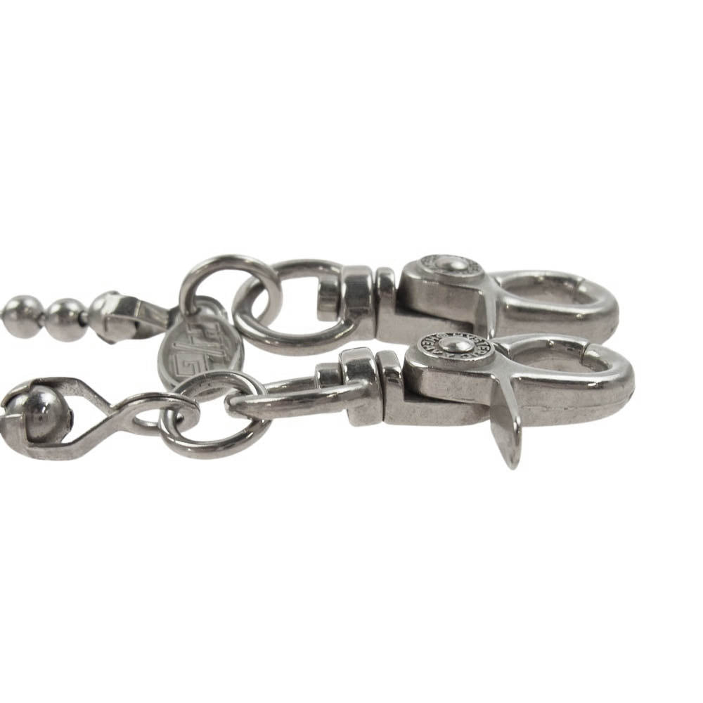 HYSTERIC GLAMOUR ヒステリックグラマー ウォレット ボール チェーン シルバー系【中古】