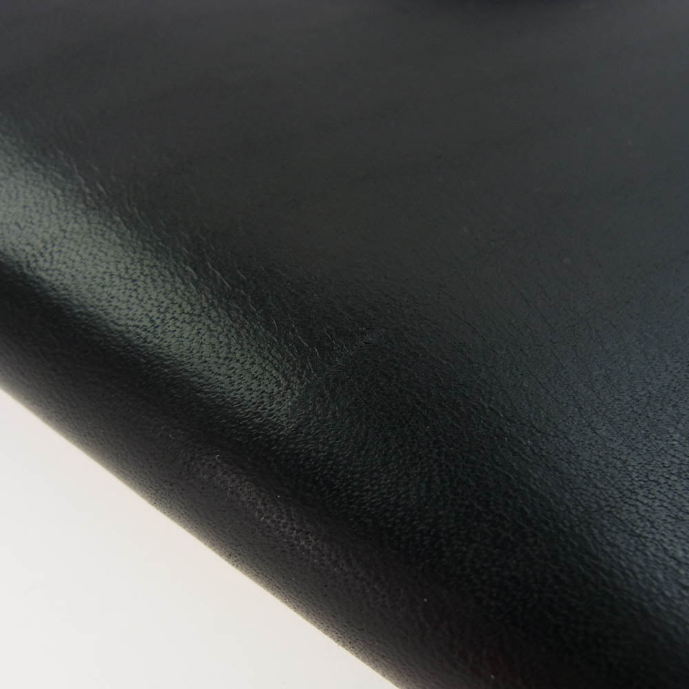 HYSTERIC GLAMOUR ヒステリックグラマー 二つ折り レザー ウォレット 財布 ブラック系【中古】