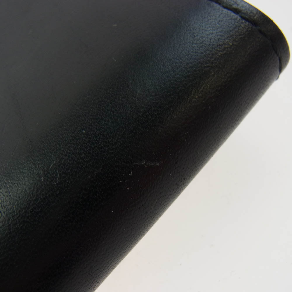 HYSTERIC GLAMOUR ヒステリックグラマー 二つ折り レザー ウォレット 財布 ブラック系【中古】