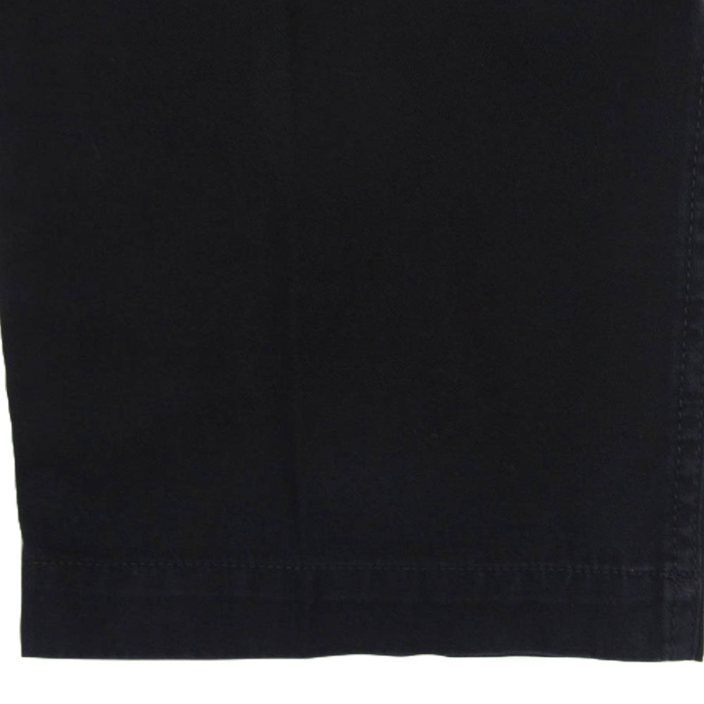 COMME des GARCONS HOMME コムデギャルソンオム AD2018 HC-P001 1 タックコットン テーパード パンツ ネイビー系 M【中古】