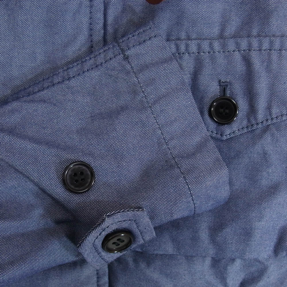 COMME des GARCONS HOMME コムデギャルソンオム HG-J047 AD2010 紺タグ 綿マウンテン パーカー ジャケット ブルー系 S【美品】【中古】