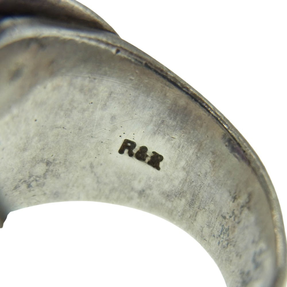 ROYAL ORDER ロイヤルオーダー ストーン バット シルバー リング パープル系 シルバー系 18号【中古】