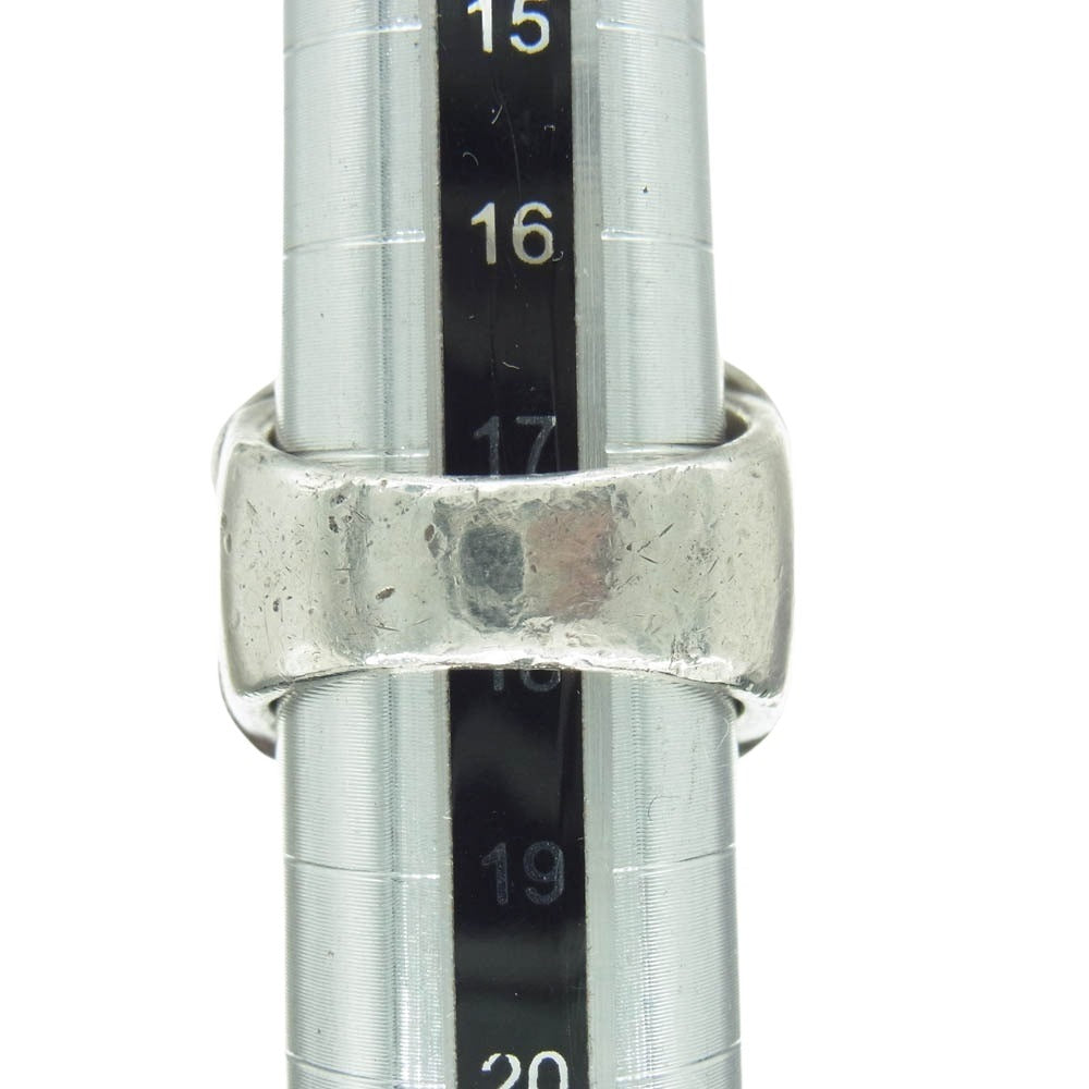 ROYAL ORDER ロイヤルオーダー ストーン バット シルバー リング パープル系 シルバー系 18号【中古】
