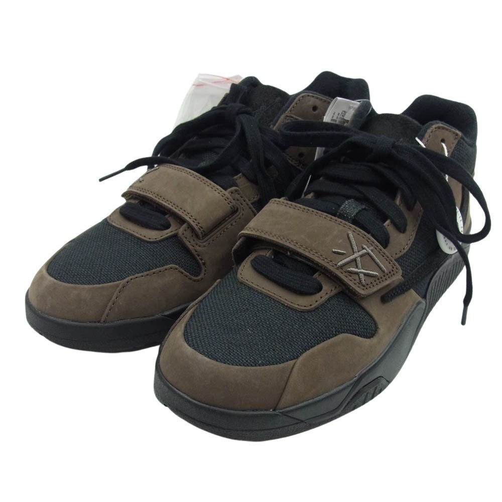 NIKE ナイキ FZ8117-204 フェイクバスター鑑定済× Travis Scott Jordan Jumpman Jack TR CJ1 T-Rexx ジョーダン ジャンプマン ジャック スニーカー ブラック系 ブラウン系 27cm【新古品】【未使用】【中古】