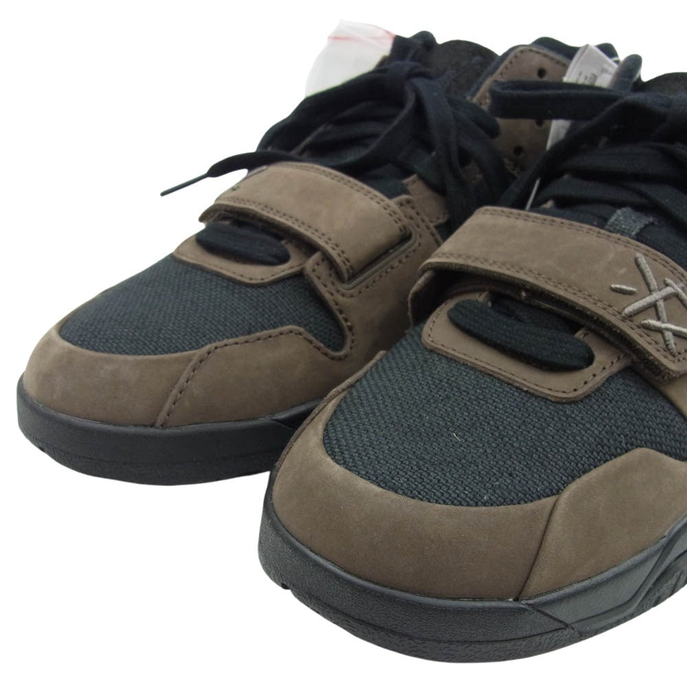 NIKE ナイキ FZ8117-204 フェイクバスター鑑定済× Travis Scott Jordan Jumpman Jack TR CJ1 T-Rexx ジョーダン ジャンプマン ジャック スニーカー ブラック系 ブラウン系 27cm【新古品】【未使用】【中古】