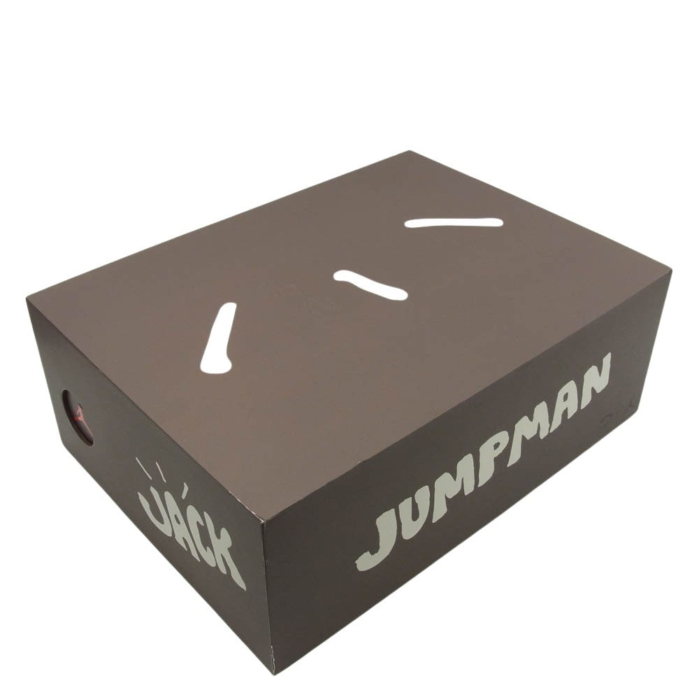 NIKE ナイキ FZ8117-204 フェイクバスター鑑定済× Travis Scott Jordan Jumpman Jack TR CJ1 T-Rexx ジョーダン ジャンプマン ジャック スニーカー ブラック系 ブラウン系 27cm【新古品】【未使用】【中古】