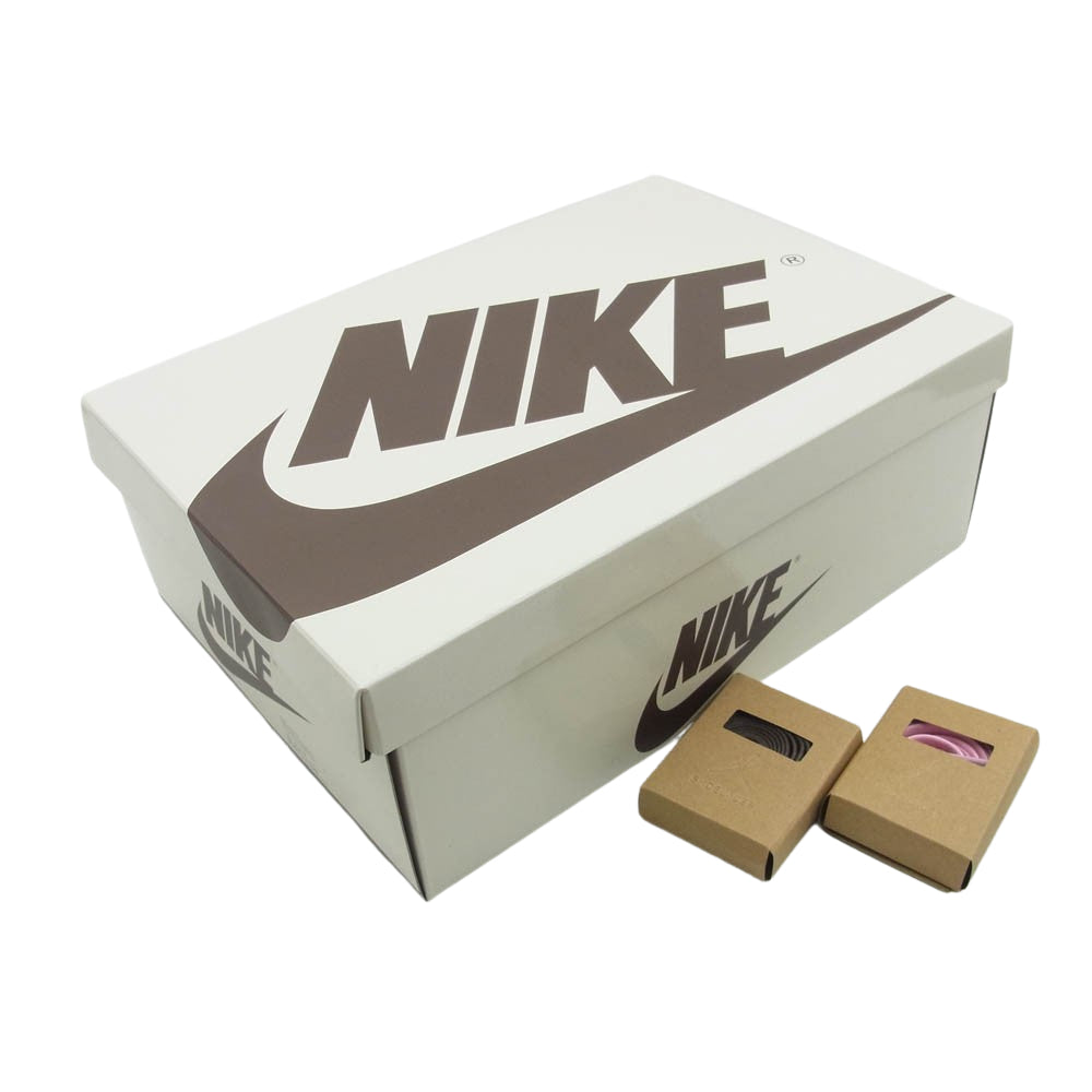 NIKE ナイキ DM7866-202 フェイクバスター鑑定済× Travis Scott Air Jordan 1 Low OG SP Velvet Brown and Dark Mocha トラヴィススコット エアジョーダン1 ロー OG SP スニーカー ブラウン系 27cm【新古品】【未使用】【中古】