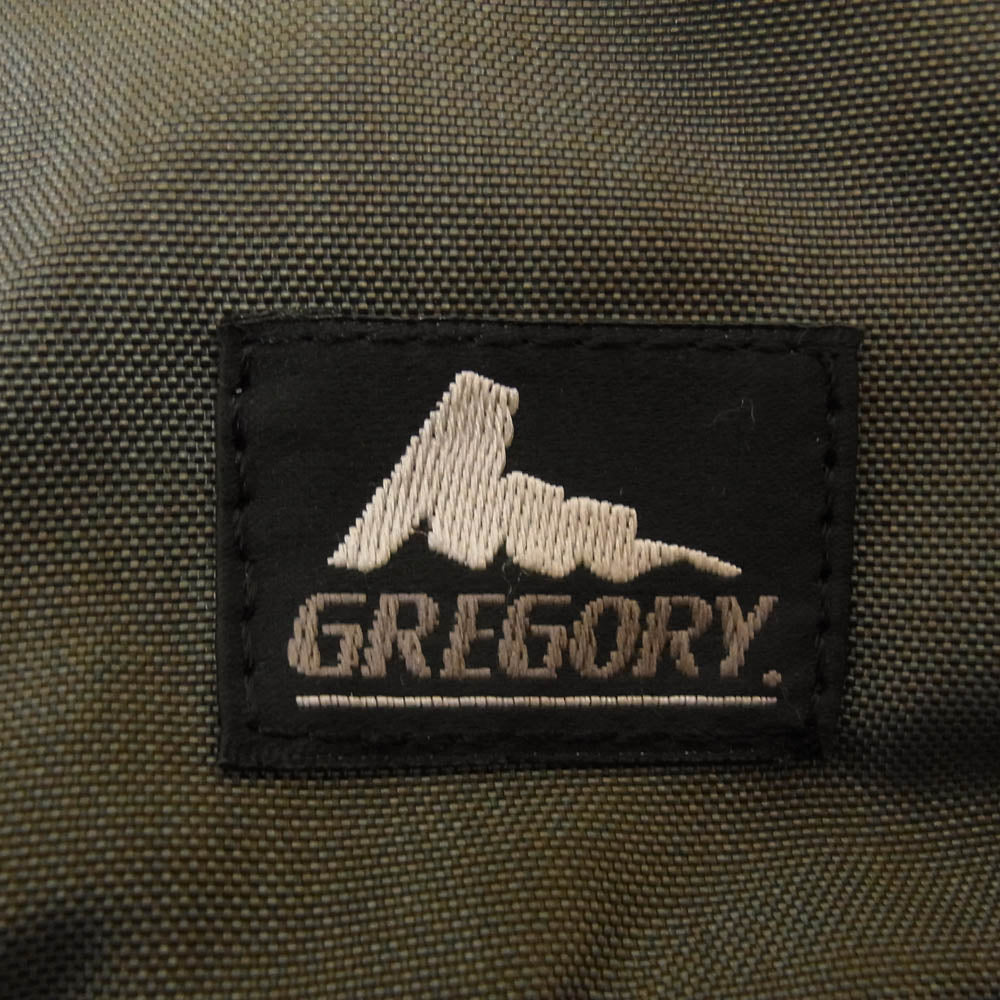 GREGORY グレゴリー サッチェル S ショルダー バッグ カーキ系【美品】【中古】