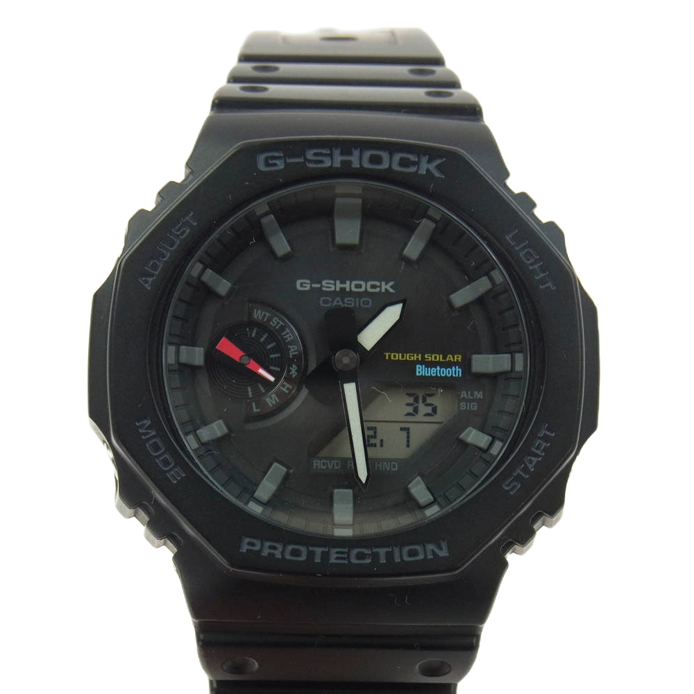 G-SHOCK ジーショック GA-B2100 Bluetooth 搭載 タフソーラー アナデジ 腕時計 ウォッチ ブラック系【中古】