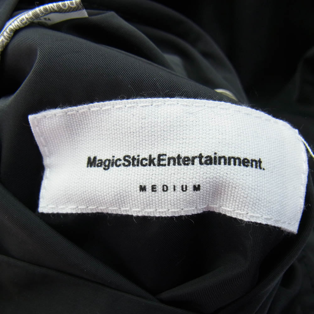 マジックスティックエンターテイメント Notorious Lux Fur Bommer Jacket ファー ボンバー ジャケット ブラック系 M【中古】