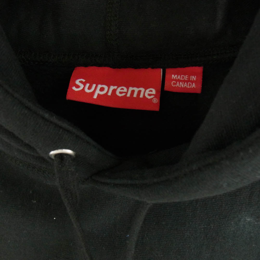 Supreme シュプリーム 20AW Cross Box Logo Hooded Sweatshirt クロス ボックス ロゴ フーデッド スウェット シャツ パーカー ブラック系 M【中古】