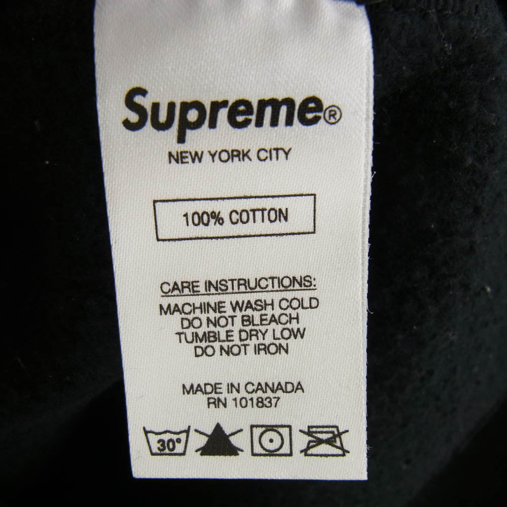 Supreme シュプリーム 20AW Cross Box Logo Hooded Sweatshirt クロス ボックス ロゴ フーデッド スウェット シャツ パーカー ブラック系 M【中古】