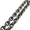 CHROME HEARTS クロムハーツ（原本無） ブラックシンフォニー購入時ギャランティ原本付属 ペーパーチェーン ネックレス 24インチ 24inch シルバー系【中古】