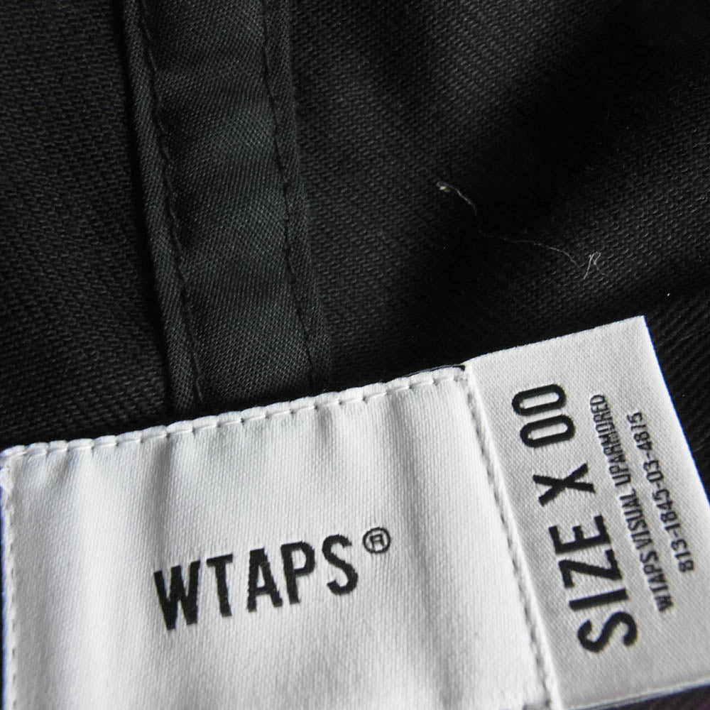 WTAPS ダブルタップス 23AW 232HCDT-HT15 T-6H 04 / Cap / Cotton. Twill.  コットン. ツイル キャップ 帽子 ブラック系 00【中古】