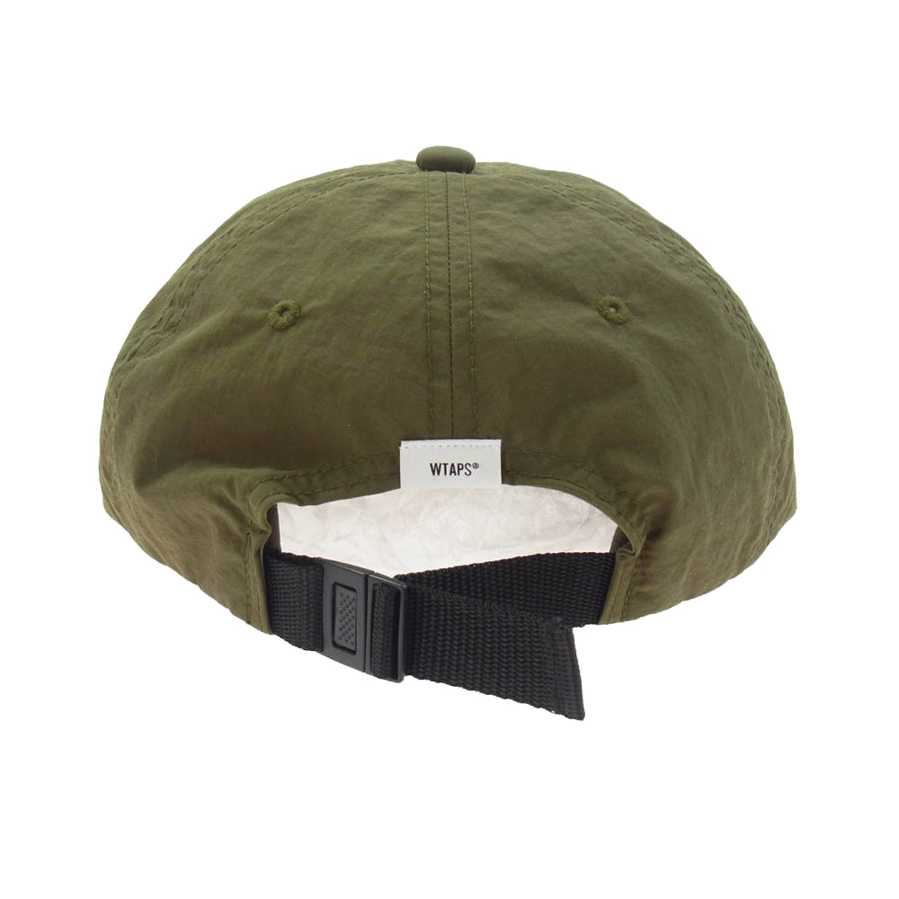 WTAPS ダブルタップス T-6H 02 / Cap / Nylon. Tussah. Spec ナイロン タッサー スペック キャップ 帽子 モスグリーン系【極上美品】【中古】