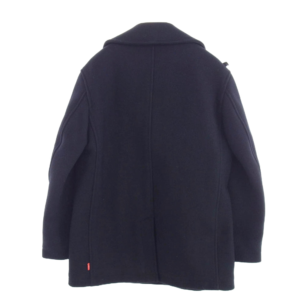 WTAPS ダブルタップス 172GWDT-JKM05 BLACKWATCH COAT ブラックウォッチ P コート ネイビー系 02【極上美品】【中古】